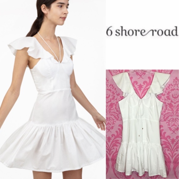 6 Shore Road Dresses & Skirts - 6 shore road preppy white Dress